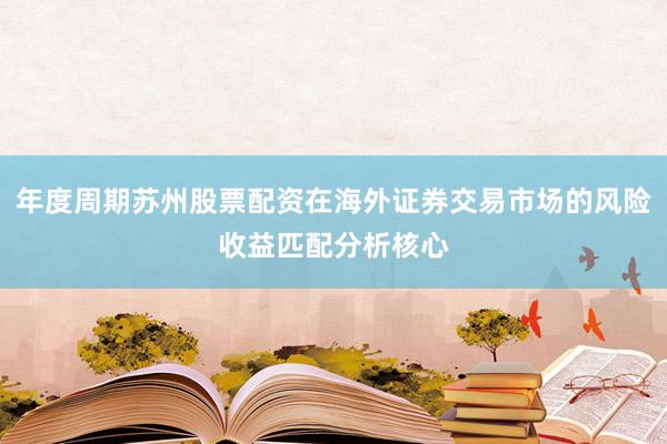 年度周期苏州股票配资在海外证券交易市场的风险收益匹配分析核心