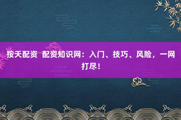 按天配资  配资知识网：入门、技巧、风险，一网打尽！